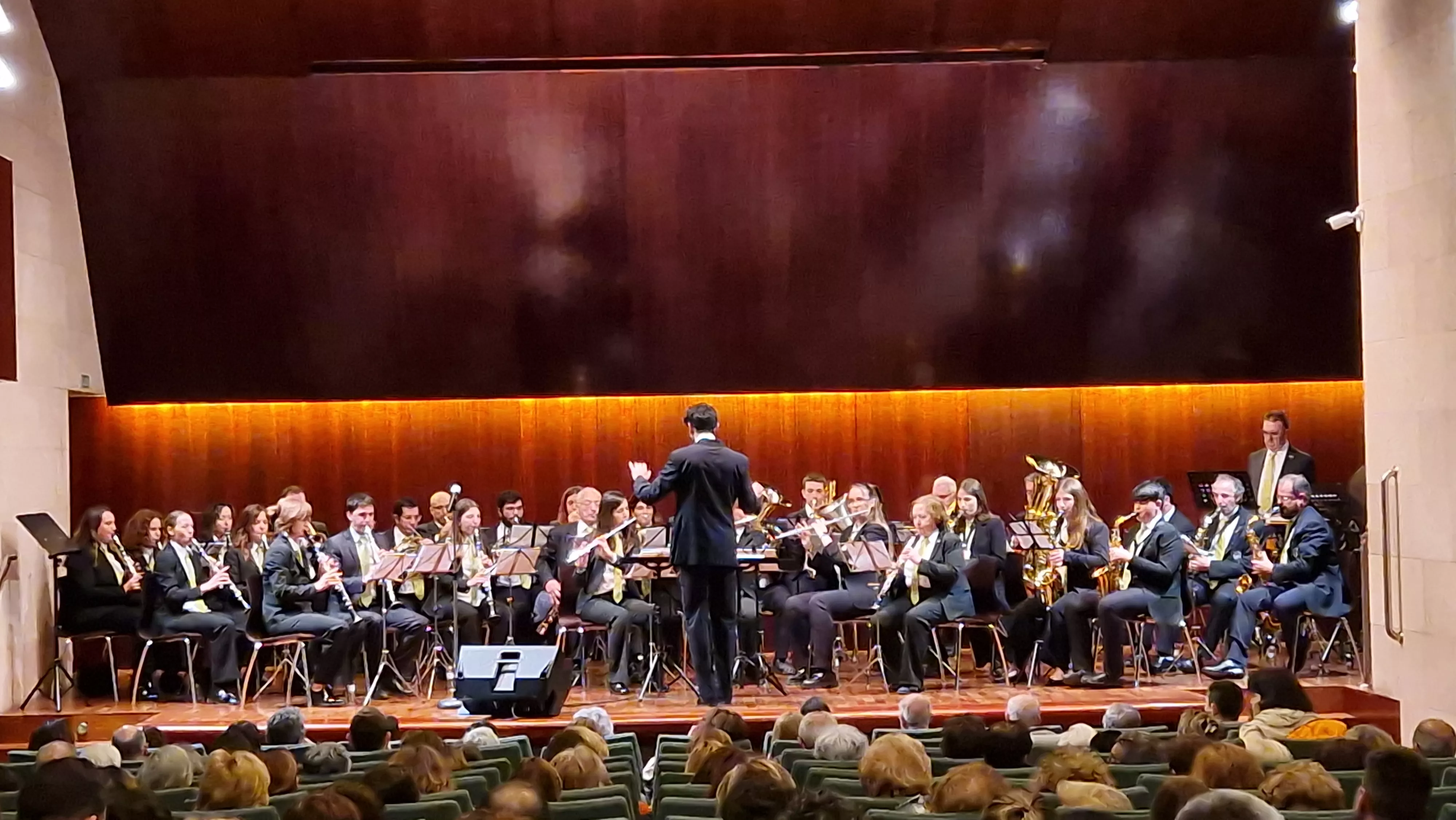 Concierto de Semana Santa de la Banda de Música de Huesca. Foto Myriam Martínez