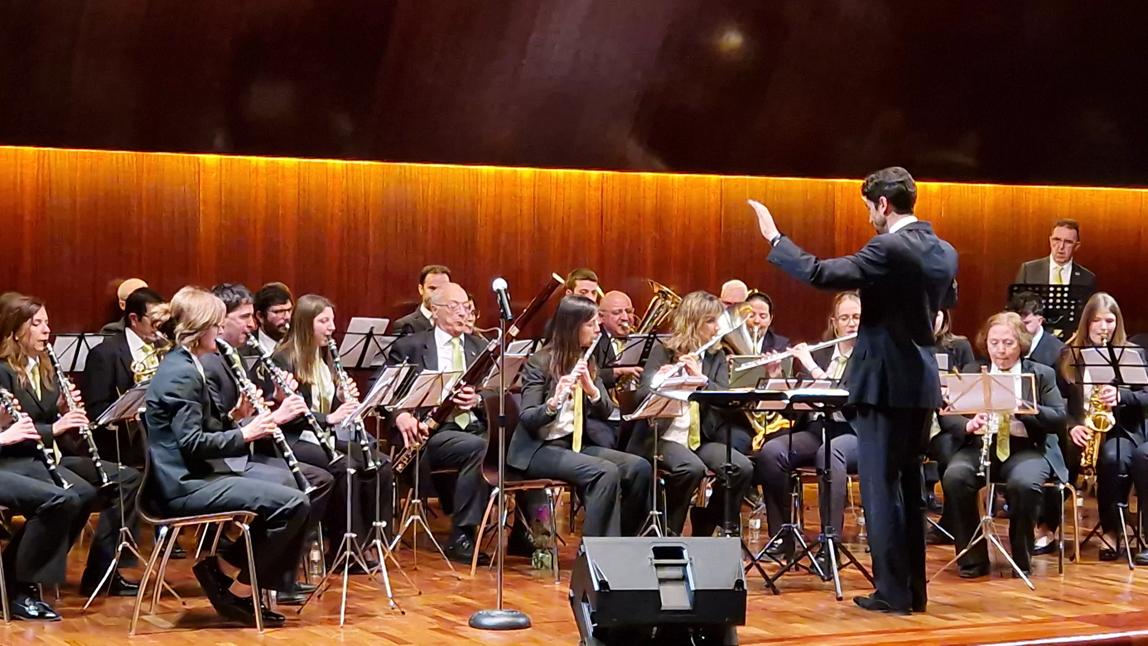 Concierto de Semana Santa de la Banda de Música de Huesca. Foto Myriam Martínez