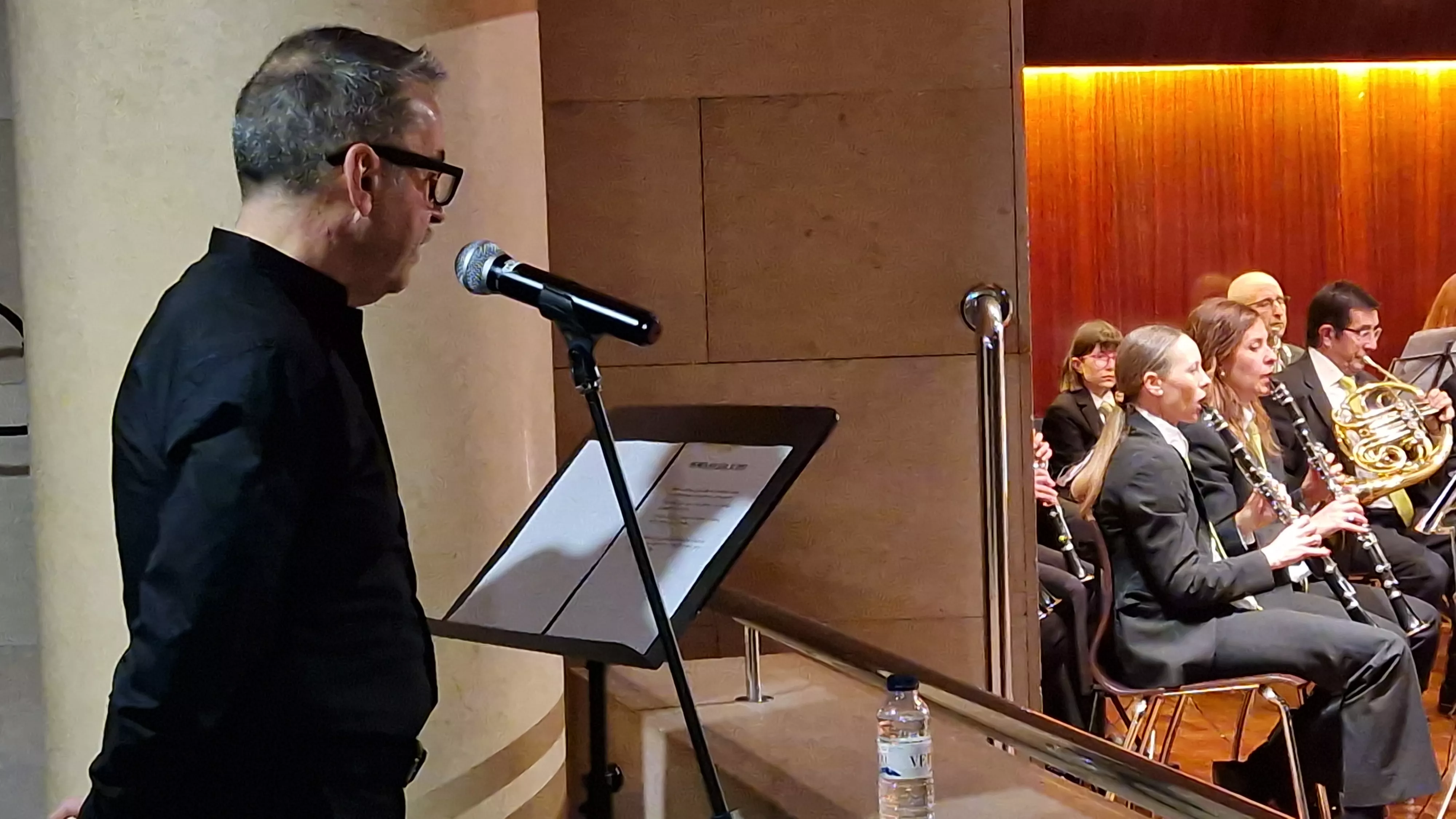 Concierto de Semana Santa de la Banda de Música de Huesca. Foto Myriam Martínez