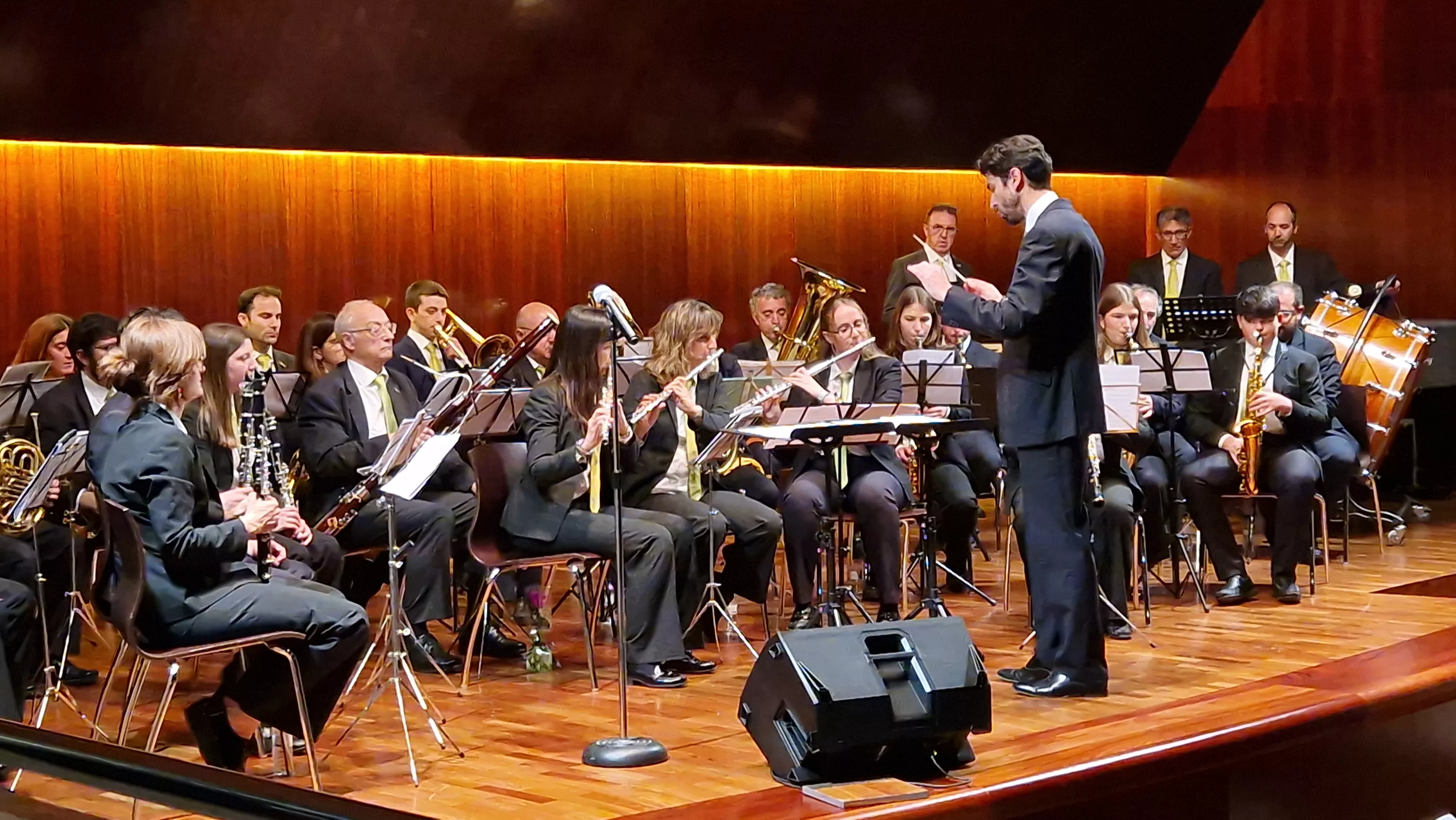 Concierto de Semana Santa de la Banda de Música de Huesca. Foto Myriam Martínez