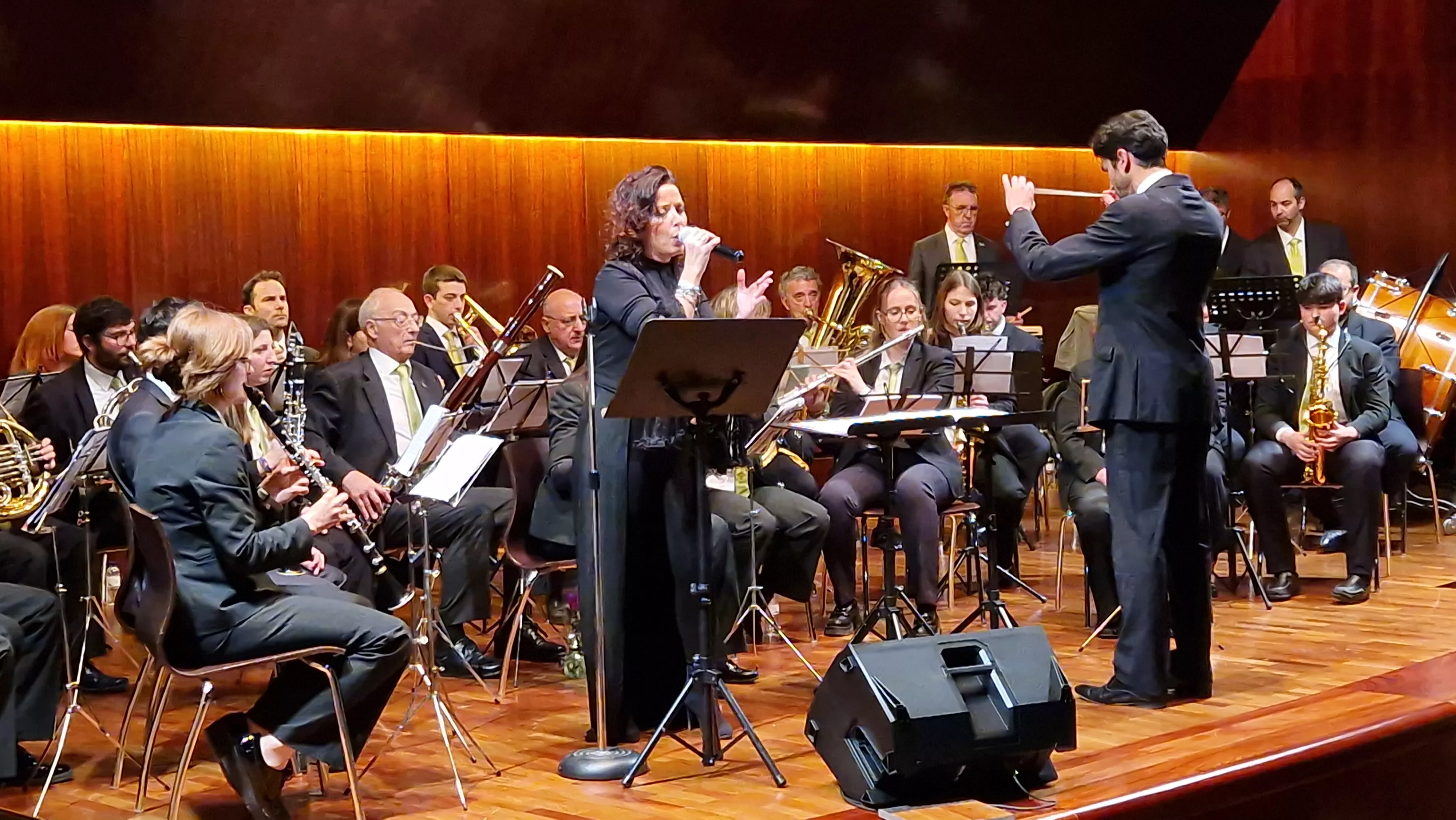 Concierto de Semana Santa de la Banda de Música de Huesca. Foto Myriam Martínez