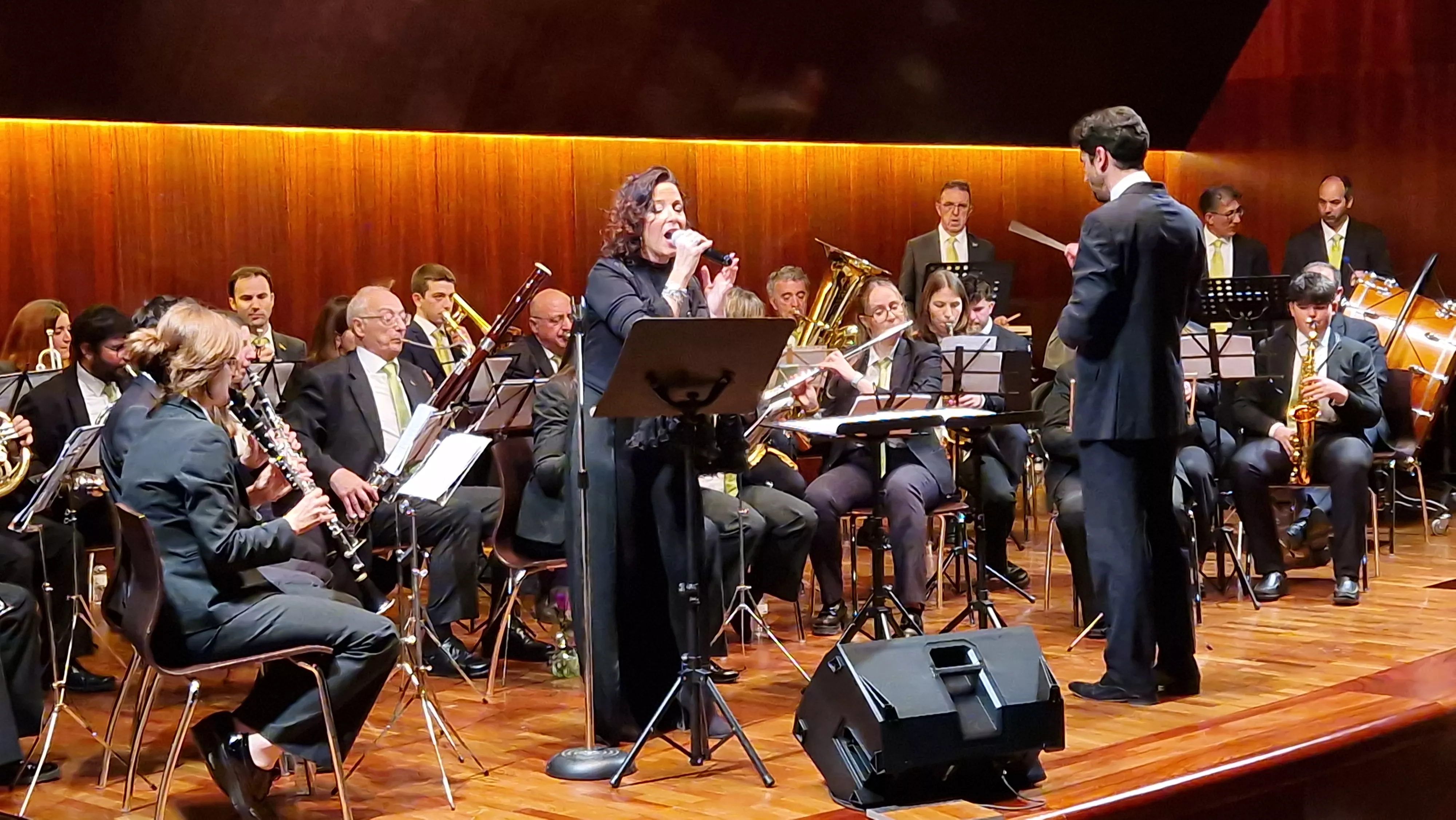Concierto de Semana Santa de la Banda de Música de Huesca. Foto Myriam Martínez