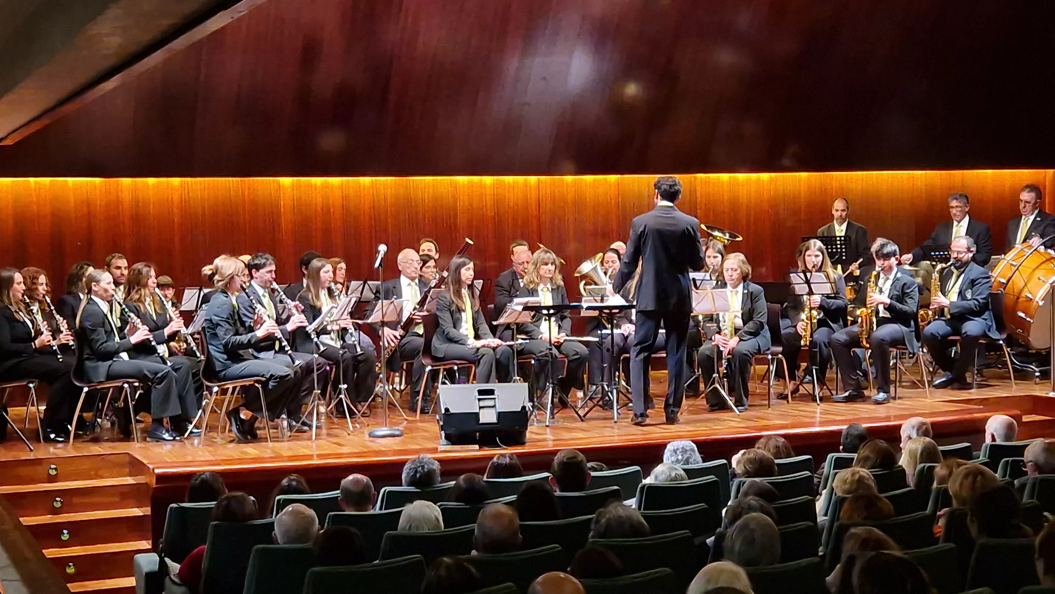 Concierto de Semana Santa de la Banda de Música de Huesca. Foto Myriam Martínez