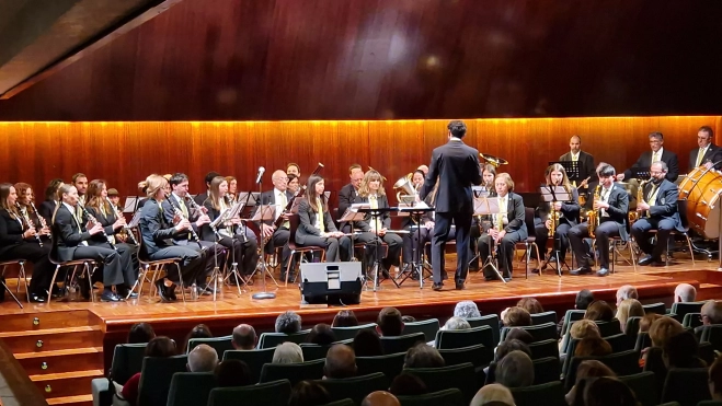 Concierto de Semana Santa de la Banda de Música de Huesca. Foto Myriam Martínez Concierto de Semana Santa de la Banda de Música de Huesca. Foto Myriam Martínez