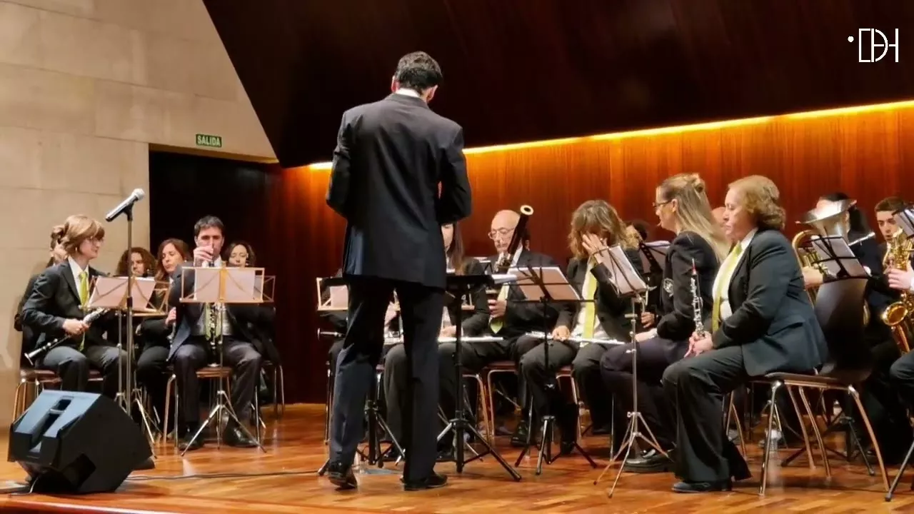 Concierto de Semana Santa de la Banda de Huesca. Foto Myriam Martínez