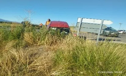 Estado de la carretera, denunciado por el Ayuntamiento de Alcalá del Obispo