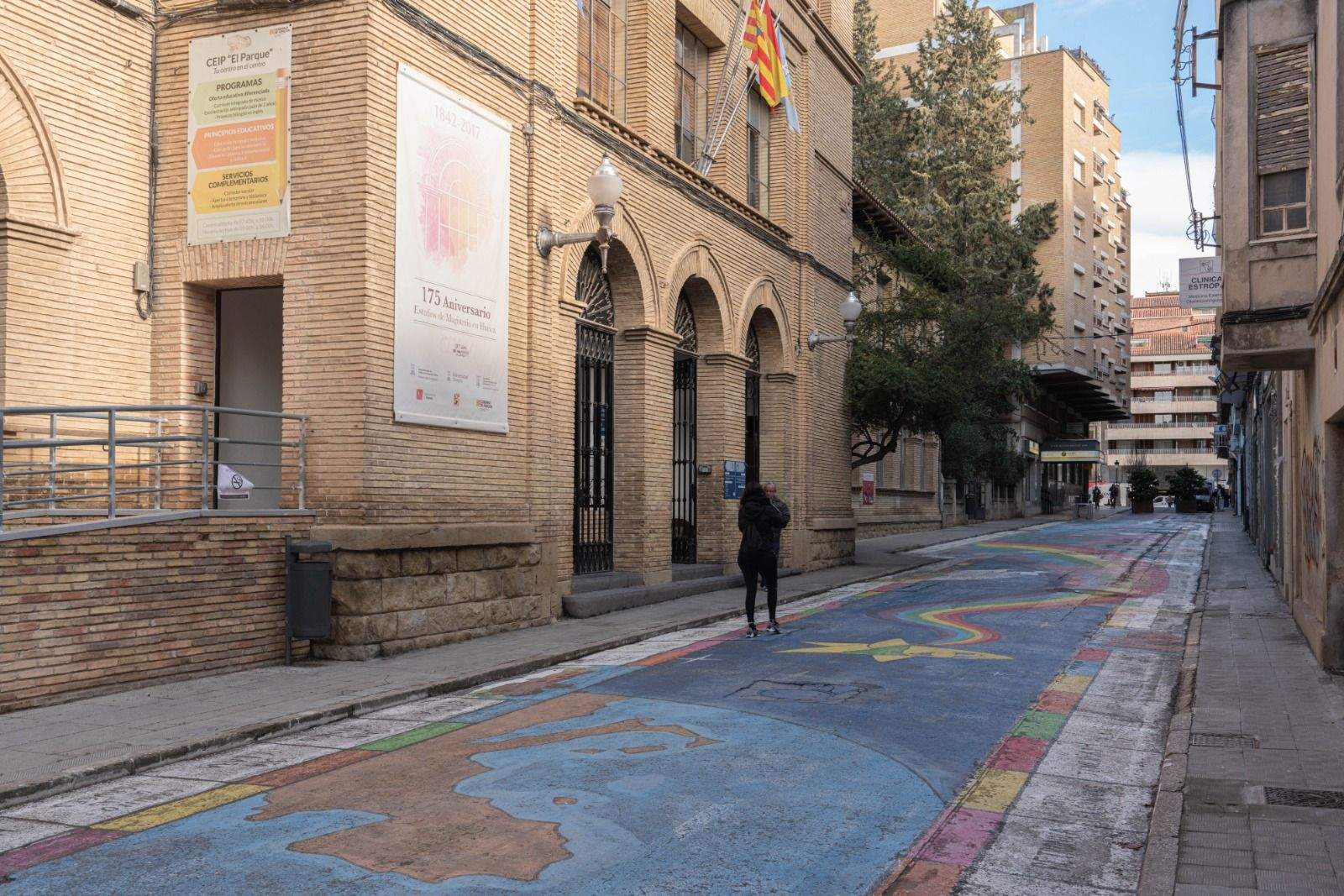 Colegio el Parque de Huesca. 