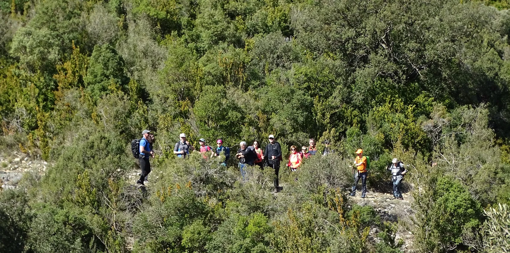 Hacia el barranco del Fornocal. Foto Alfredo Zazo