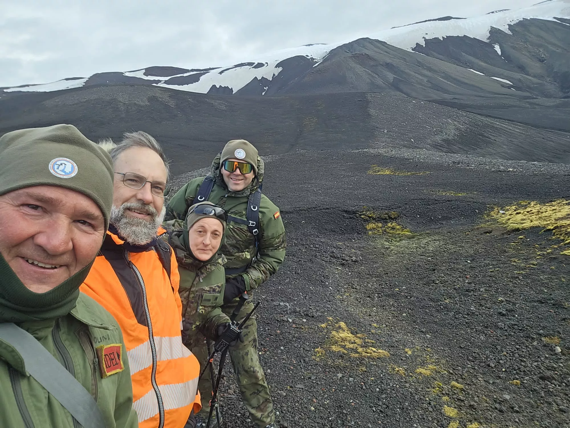 Campaña Antártica Española comandada por el oscense Javier Abizanda. Foto Campaña Antártica Española