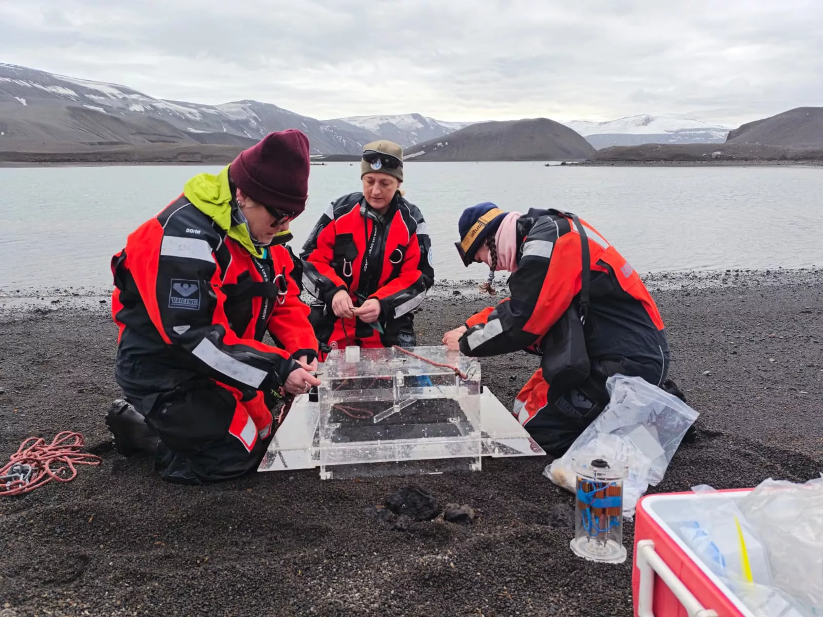 Campaña Antártica Española comandada por el oscense Javier Abizanda. Foto Campaña Antártica Española
