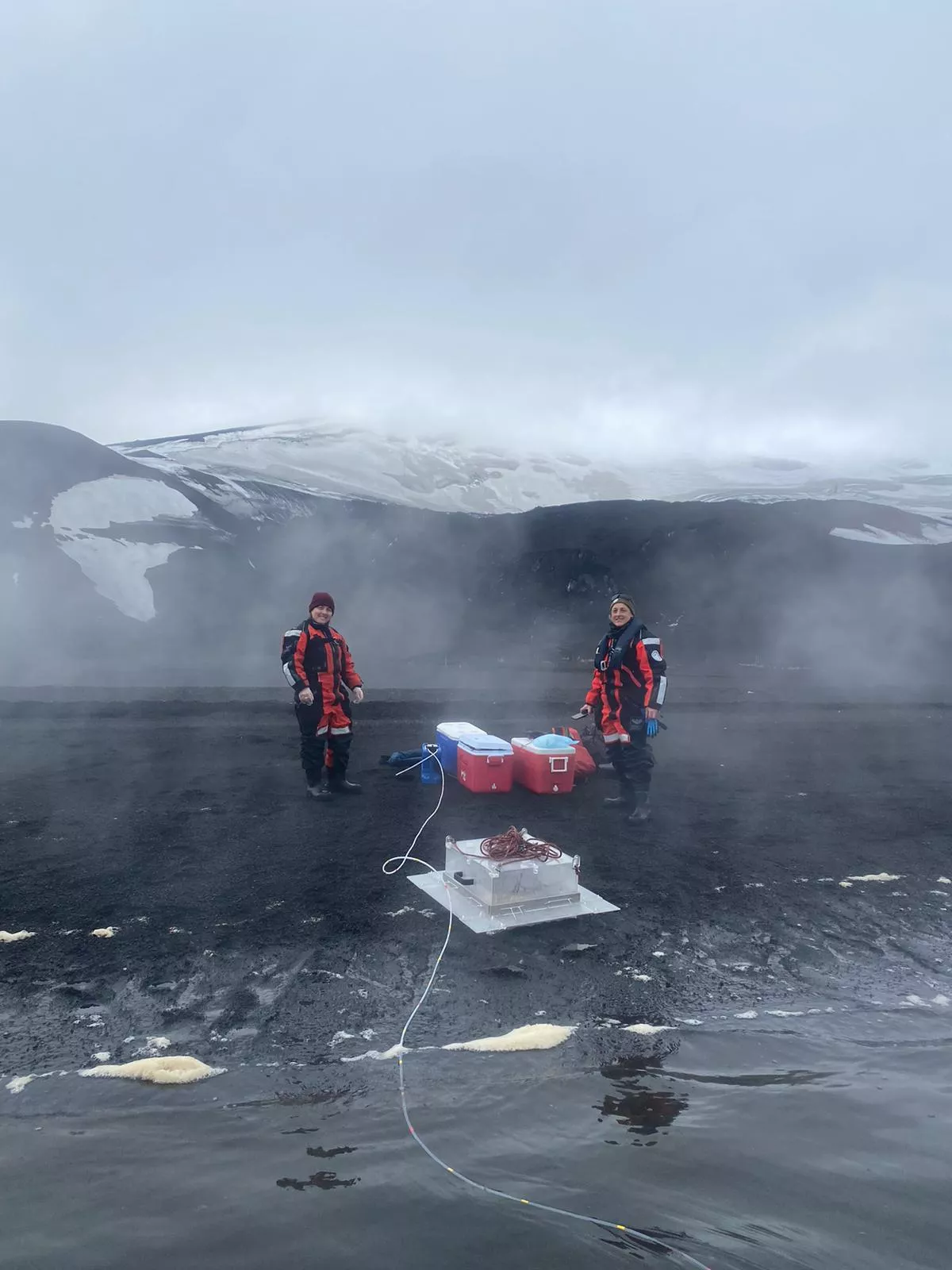 Campaña Antártica Española comandada por el oscense Javier Abizanda. Foto Campaña Antártica Española