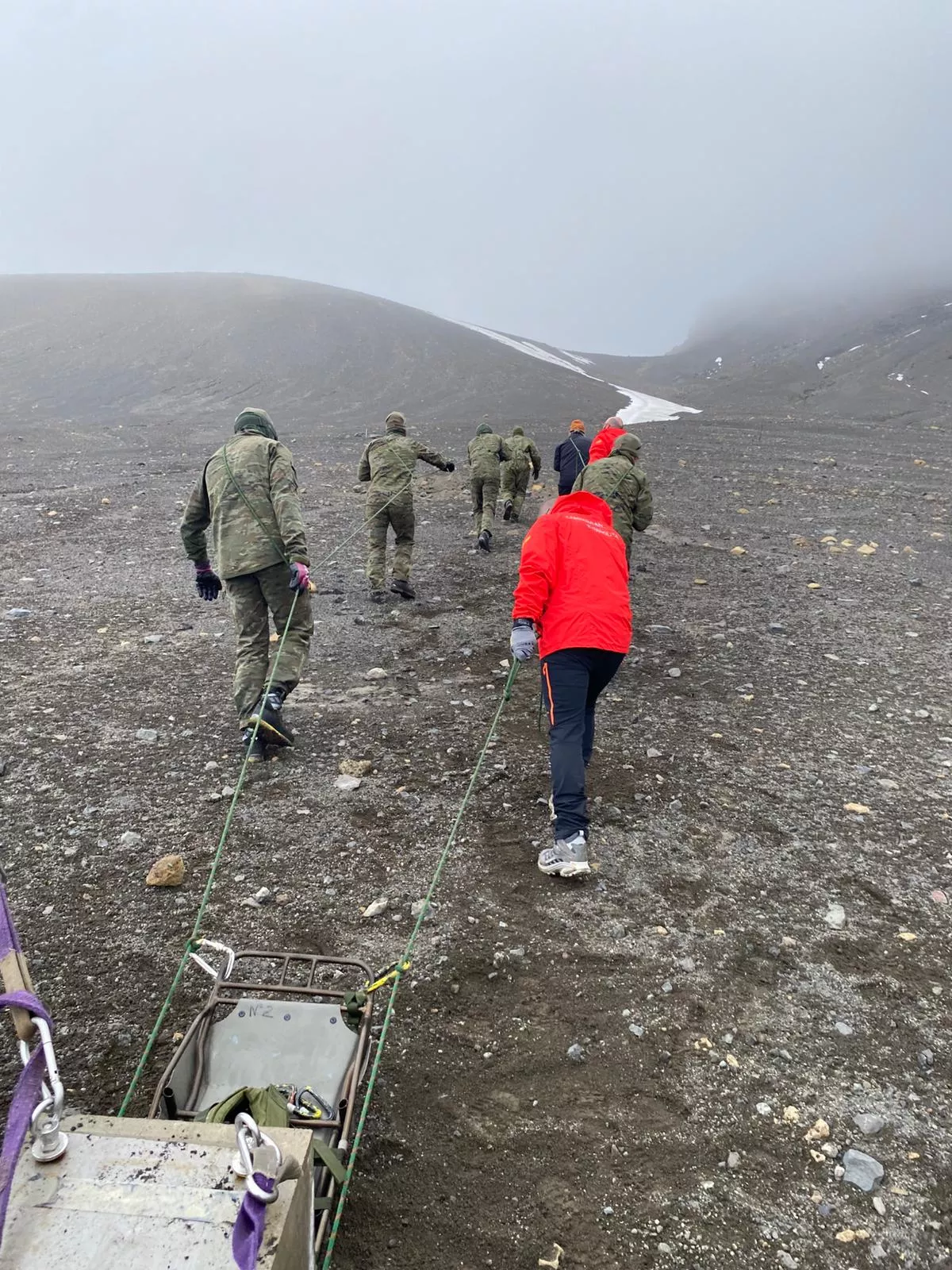 Campaña Antártica Española comandada por el oscense Javier Abizanda. Foto Campaña Antártica Española