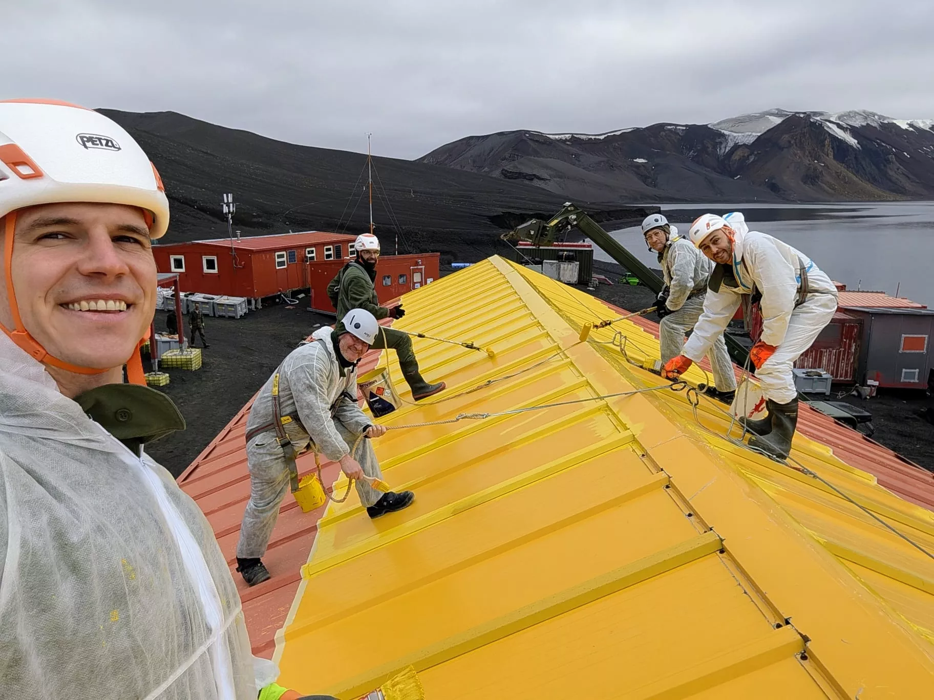 Campaña Antártica Española comandada por el oscense Javier Abizanda. Foto Campaña Antártica Española