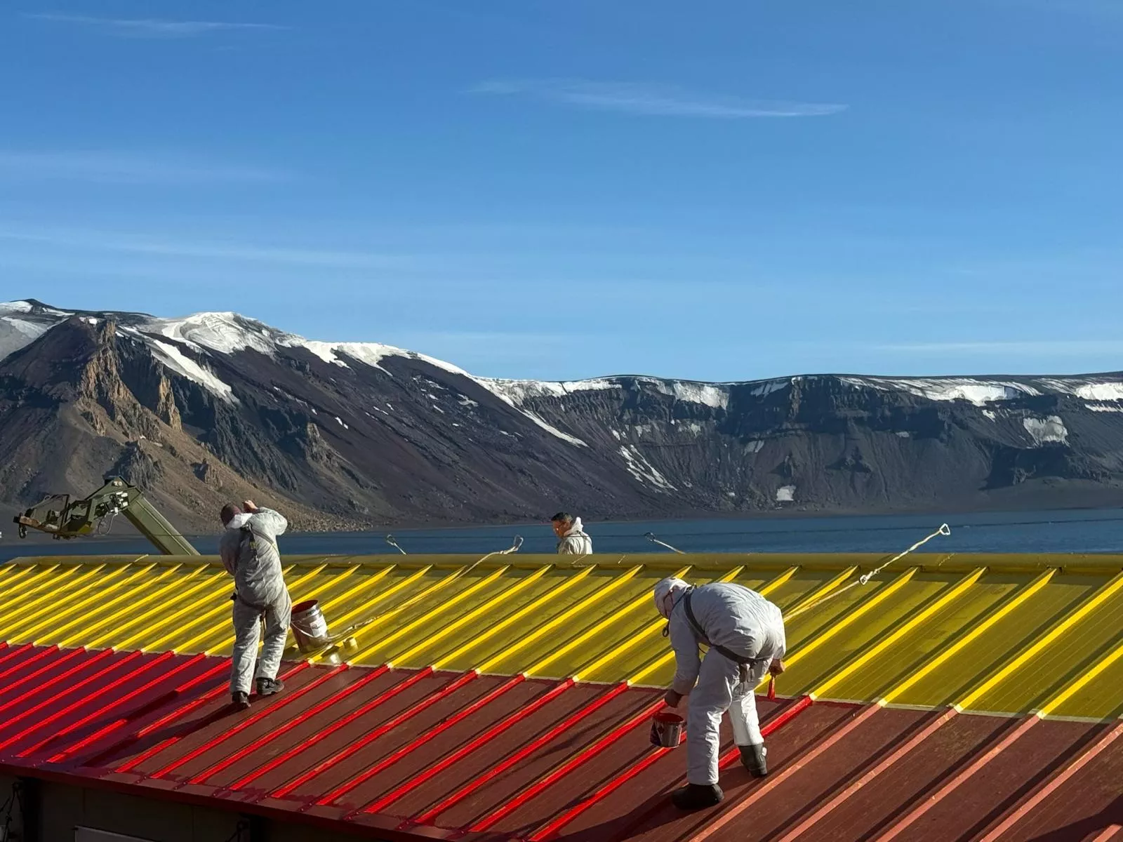 Campaña Antártica Española comandada por el oscense Javier Abizanda. Foto Campaña Antártica Española