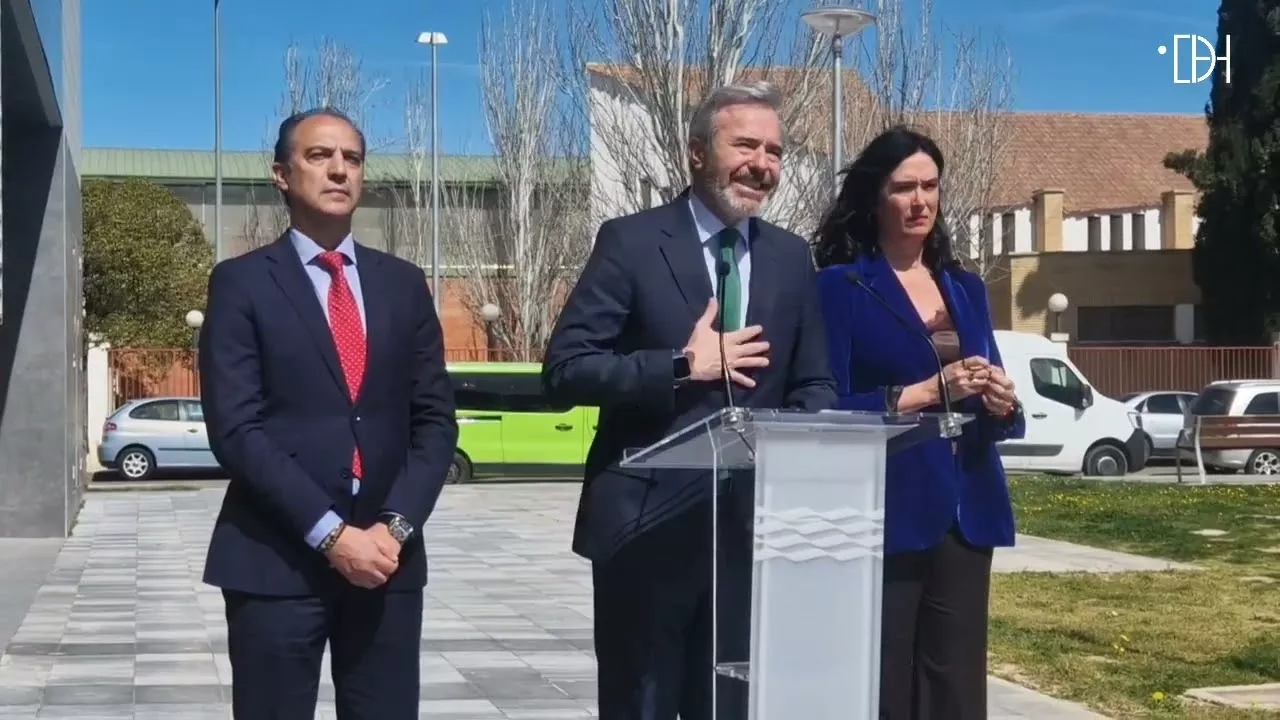 Azcón se pronuncia sobre las ayudas por la crisis de Oriente Medio.