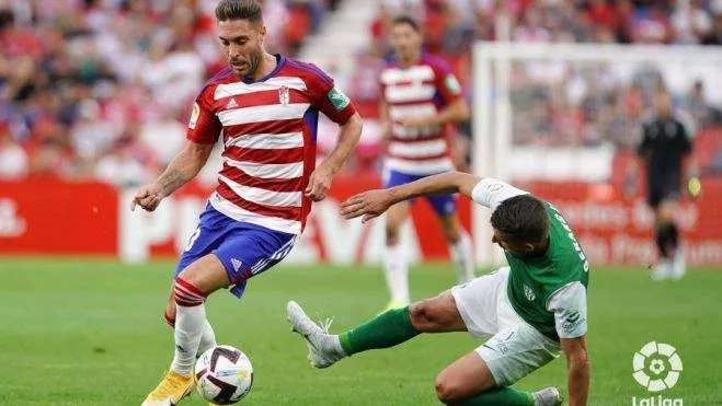 Imagen del Granada-Huesca de la temporada pasada. Foto: LaLiga