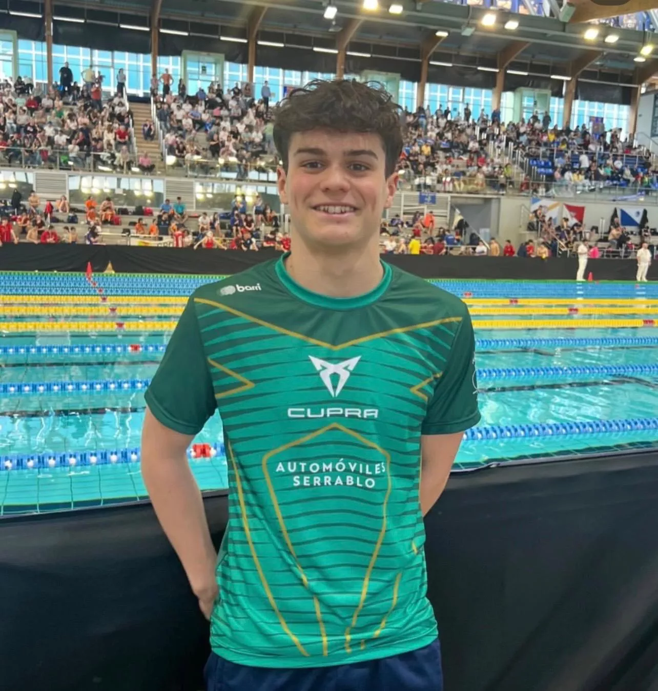 Lucas Lacasa, en el Campeonato de España