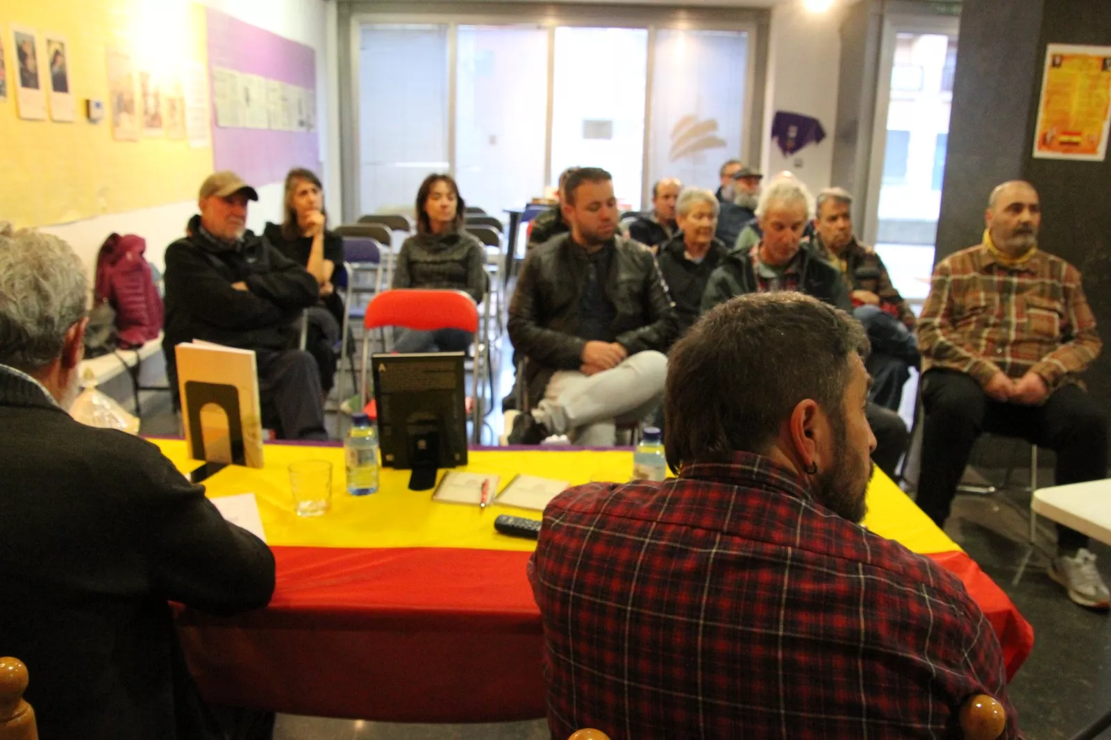  Presentación en Huesca de la novela gráfica de Rubén Uceda, Sin Olvido. Foto Carlos Neofato