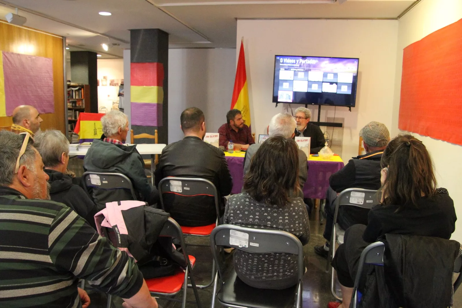  Presentación en Huesca de la novela gráfica de Rubén Uceda, Sin Olvido. Foto Carlos Neofato
