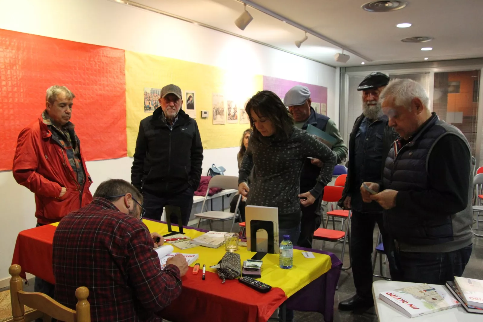  Presentación en Huesca de la novela gráfica de Rubén Uceda, Sin Olvido. Foto Carlos Neofato