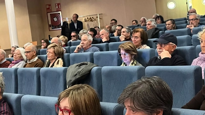 Público en la última charla del ciclo Conversaciones de Invierno.