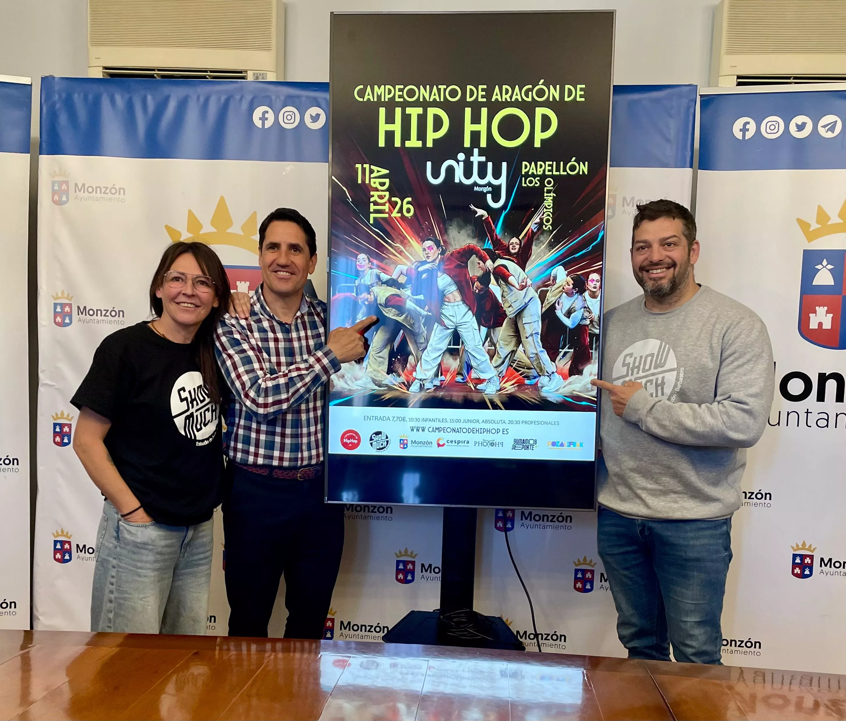 Presentación este jueves del XVI Campeonato de Aragón de Hip Hop.