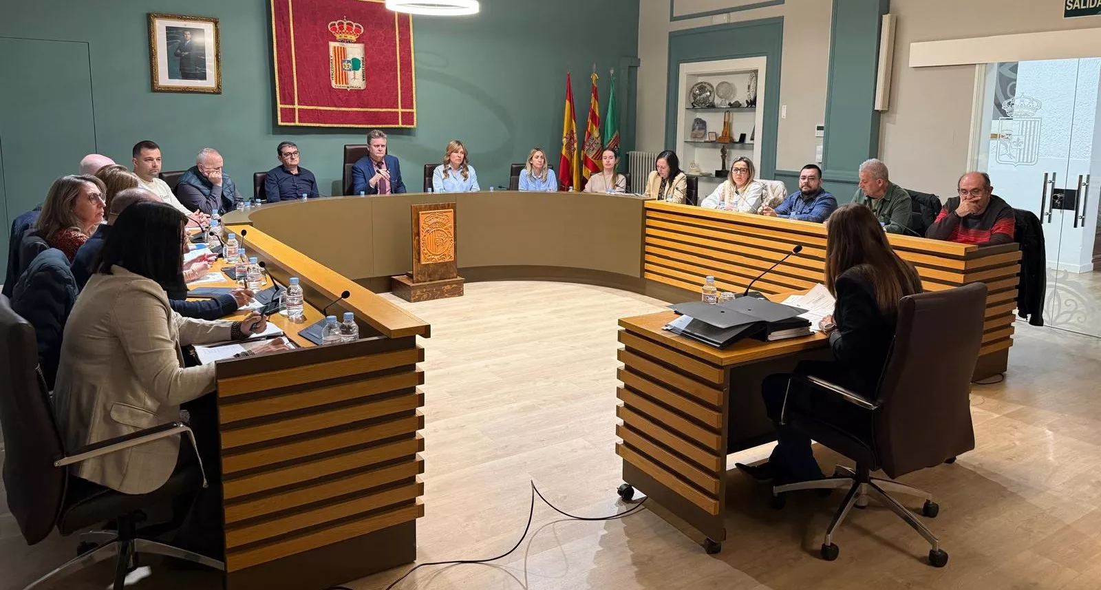 Pleno del Ayuntamiento de Fraga