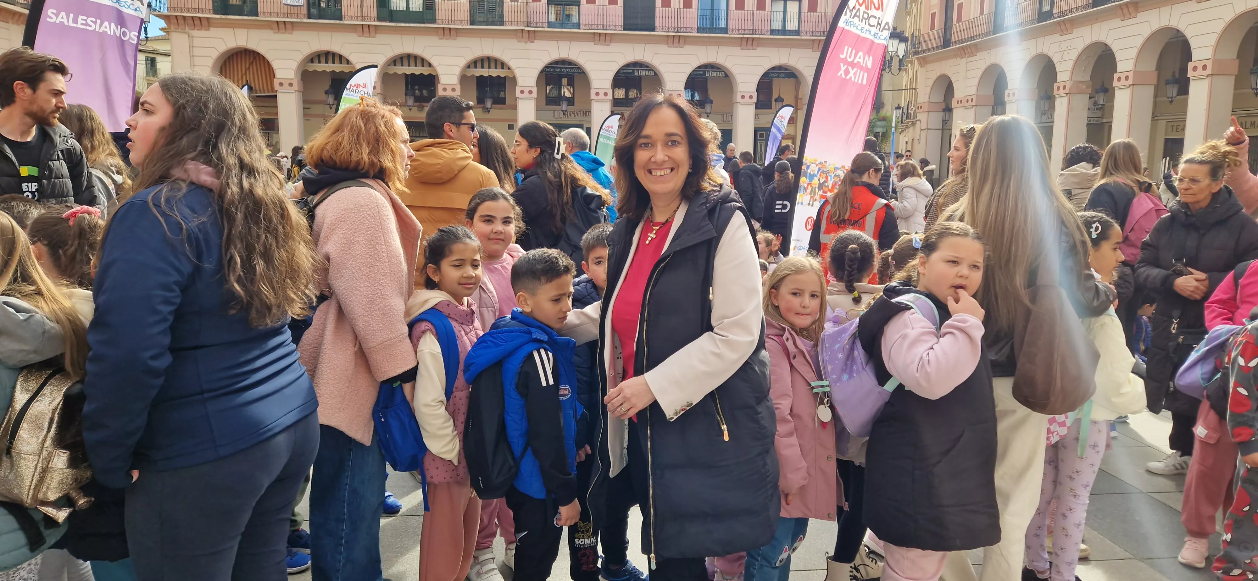 8ª Mini Marcha Aspace Huesca. Foto Myriam Martínez