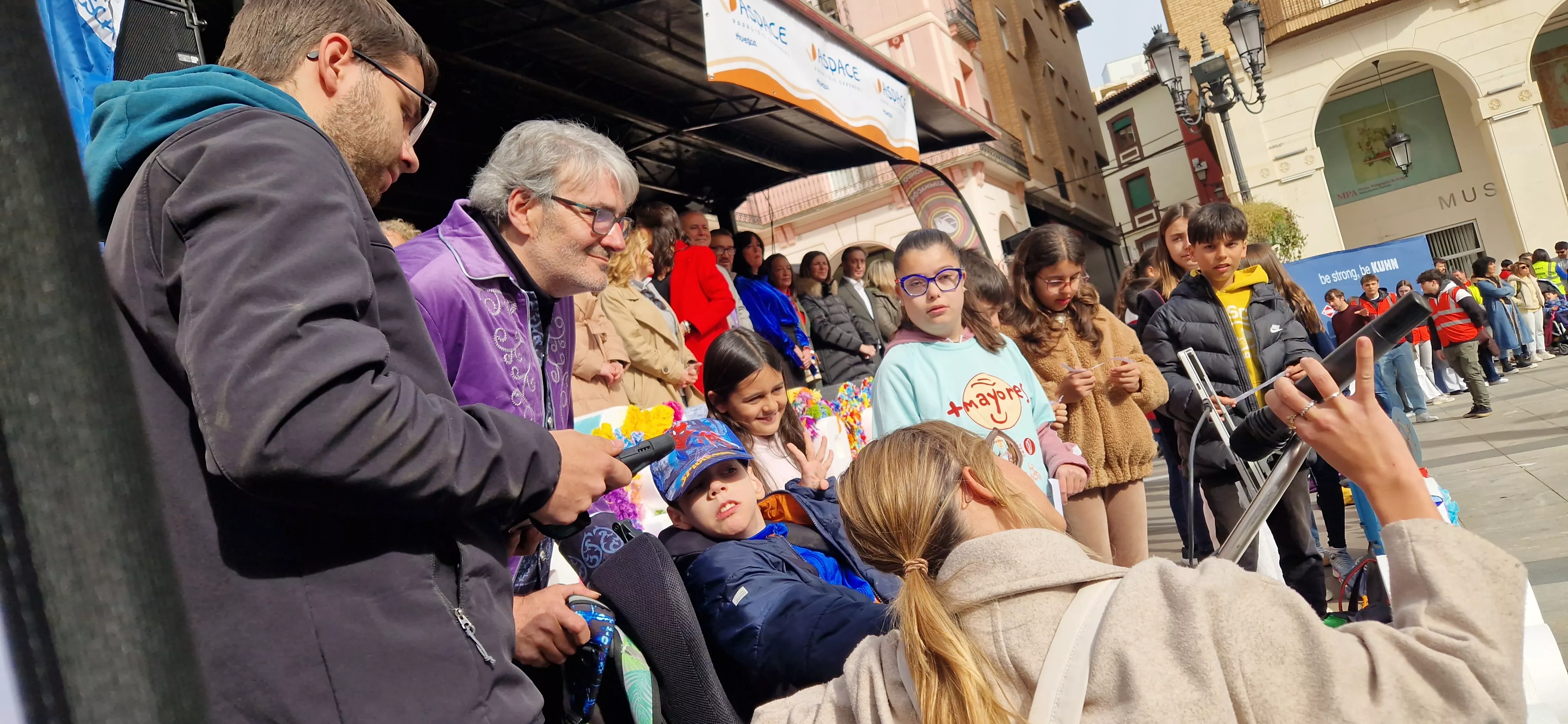 8ª Mini Marcha Aspace Huesca. Foto Myriam Martínez
