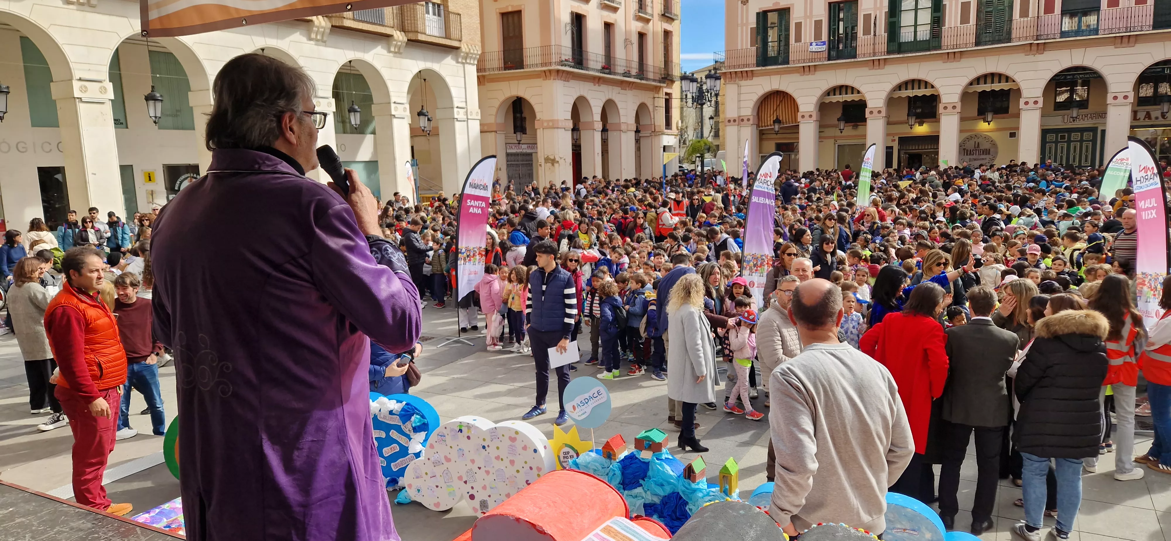 8ª Mini Marcha Aspace Huesca. Foto Myriam Martínez