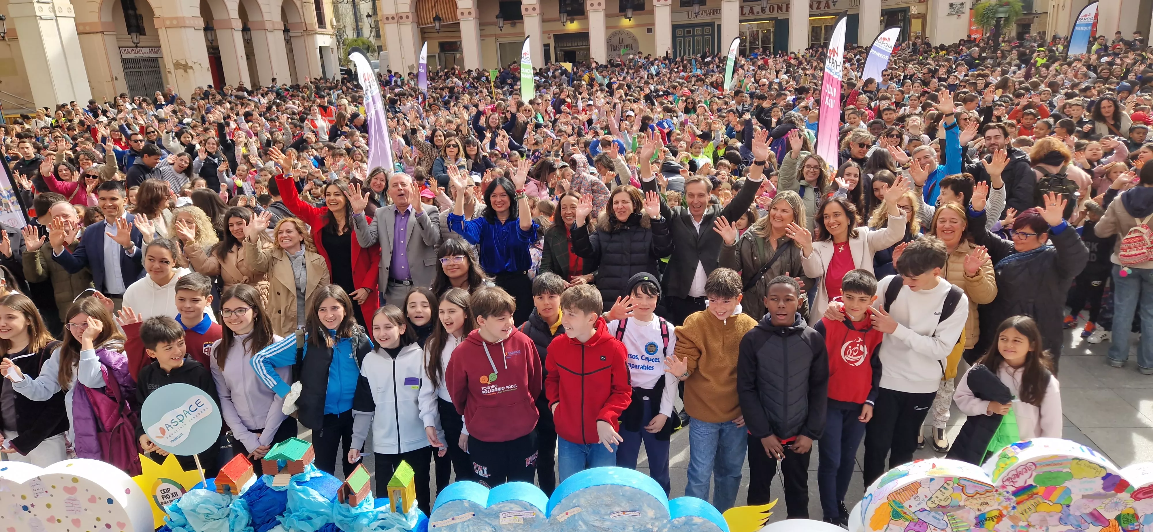 8ª Mini Marcha Aspace Huesca. Foto Myriam Martínez