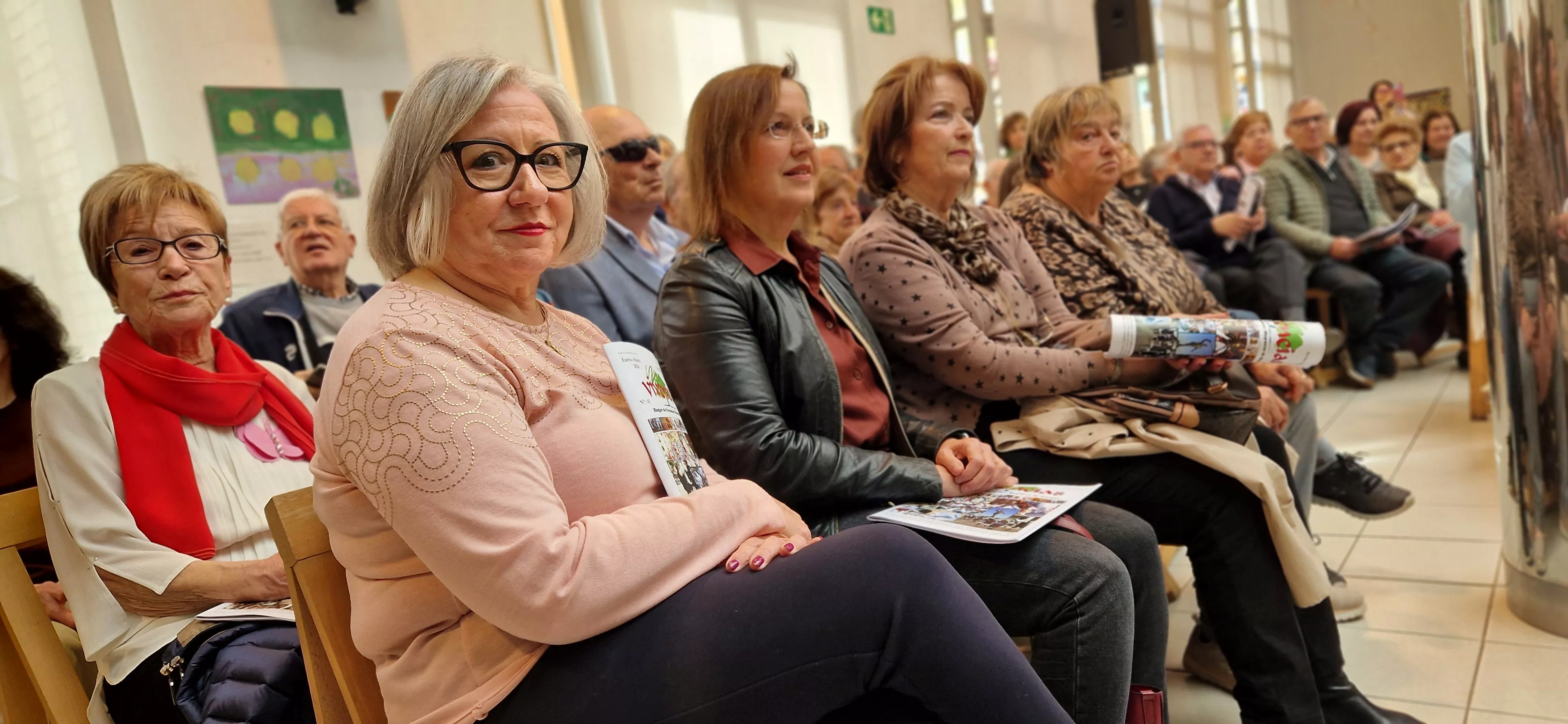 El Hogar de Personas Mayores de Huesca celebra su 40º aniversario. Foto Myriam Martínez