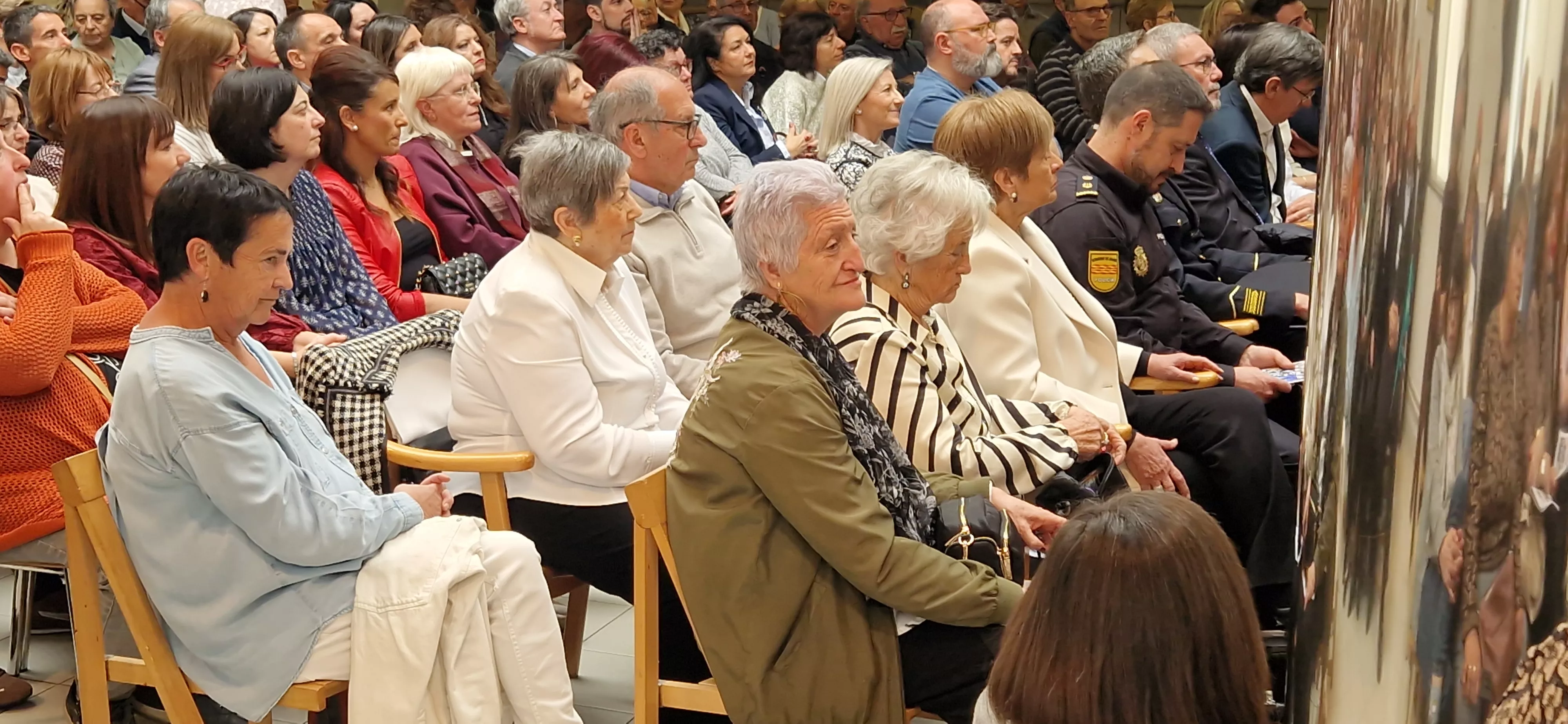 El Hogar de Personas Mayores de Huesca celebra su 40º aniversario. Foto Myriam Martínez