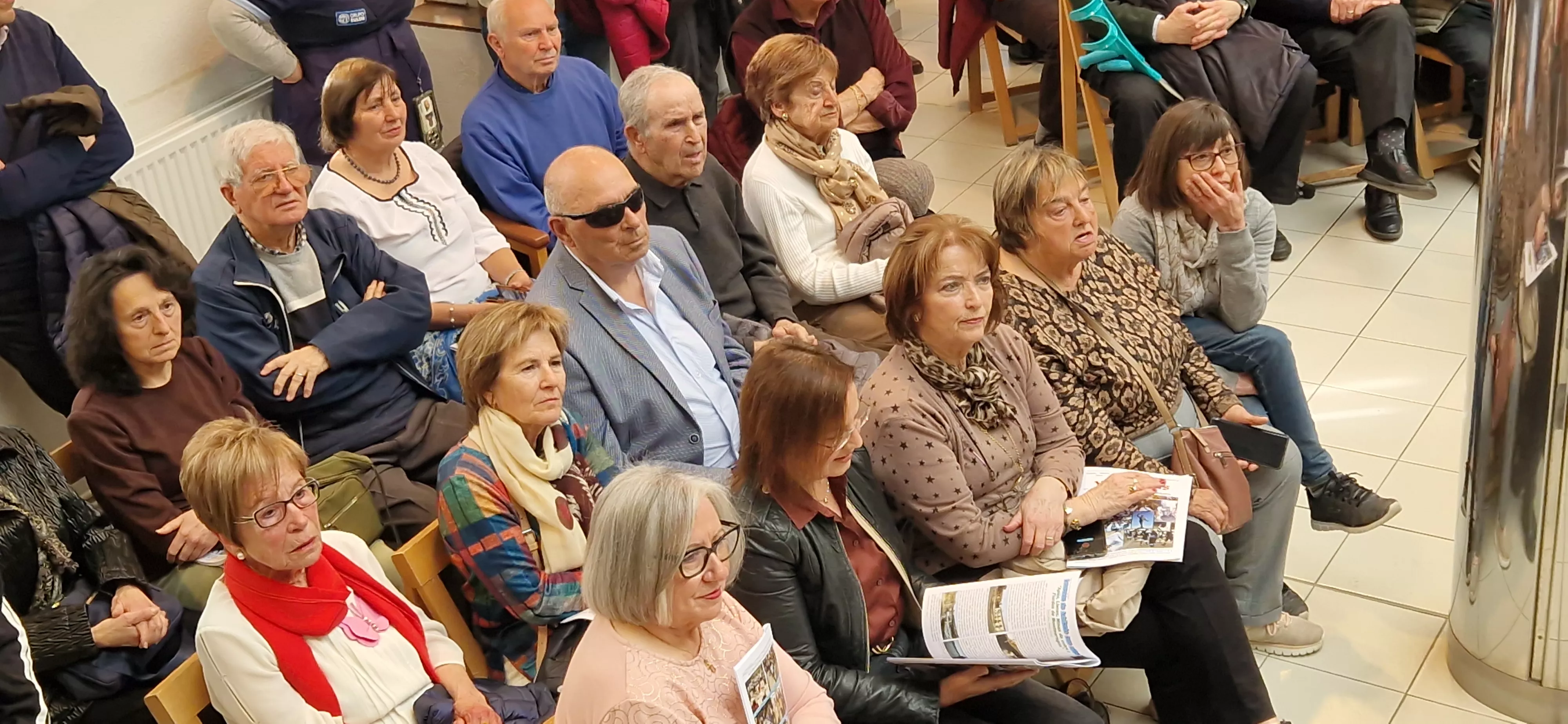 El Hogar de Personas Mayores de Huesca celebra su 40º aniversario. Foto Myriam Martínez