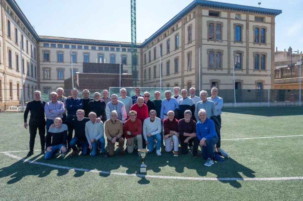 Foto de familia en la Residencia