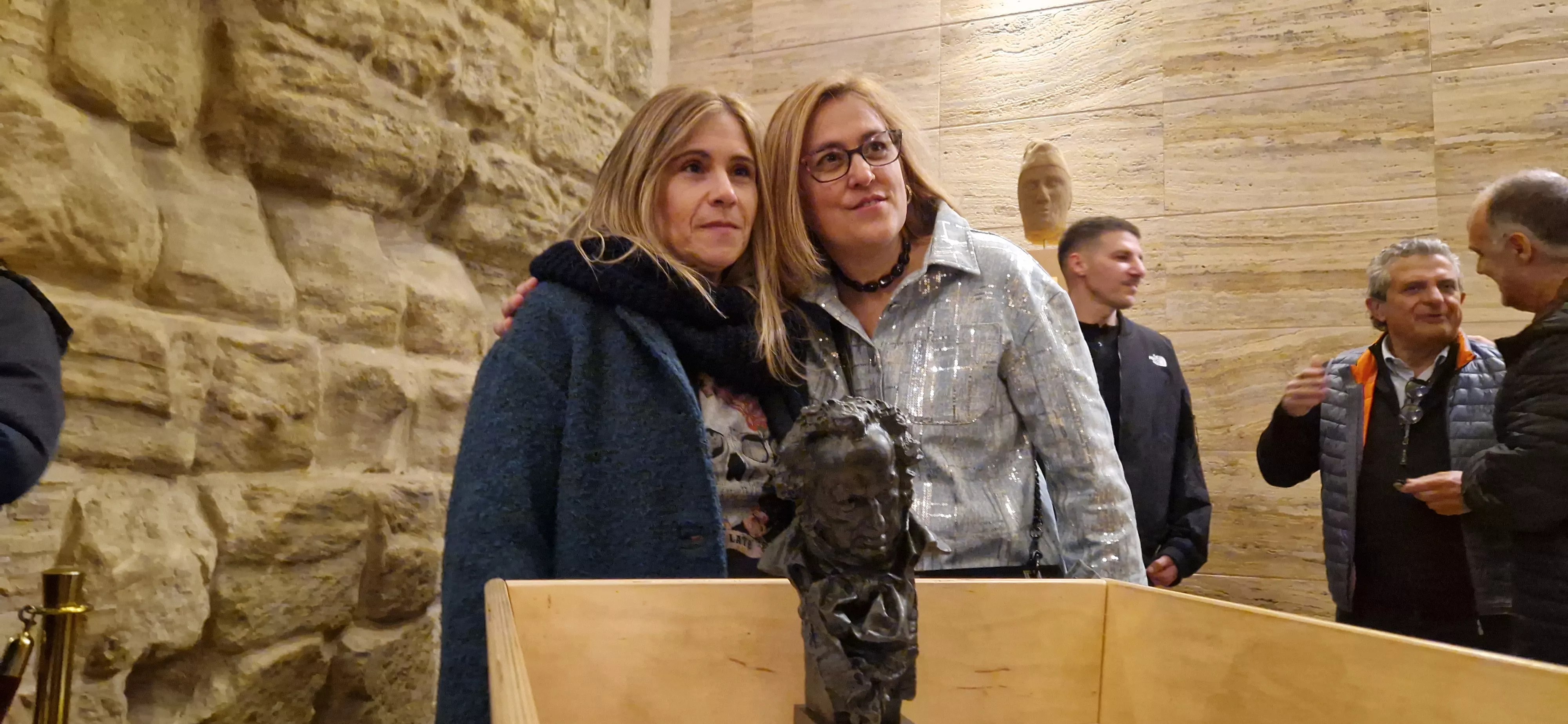 Homenaje de Oscacine a Yasmina Praderas y Andrés Campo. Foto Myriam Martínez