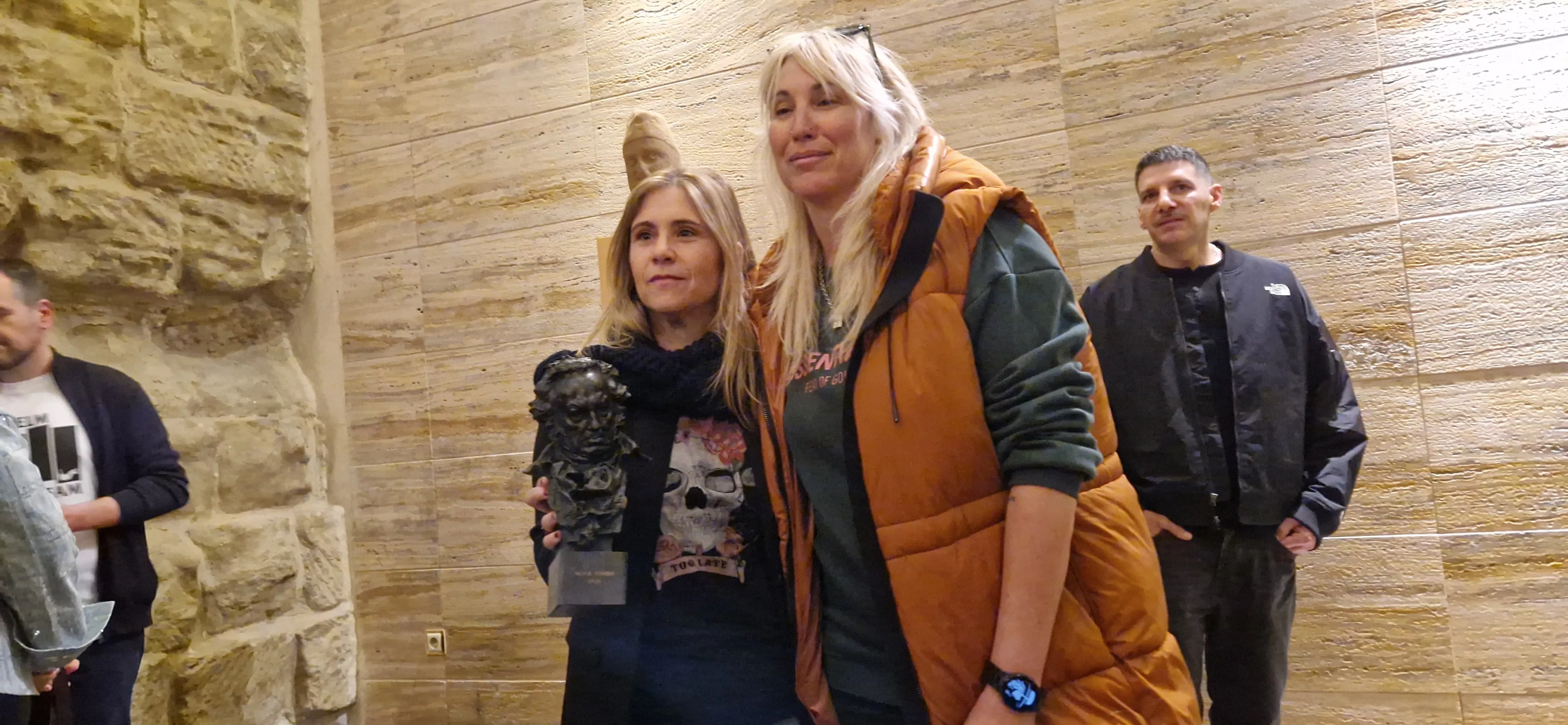 Homenaje de Oscacine a Yasmina Praderas y Andrés Campo. Foto Myriam Martínez