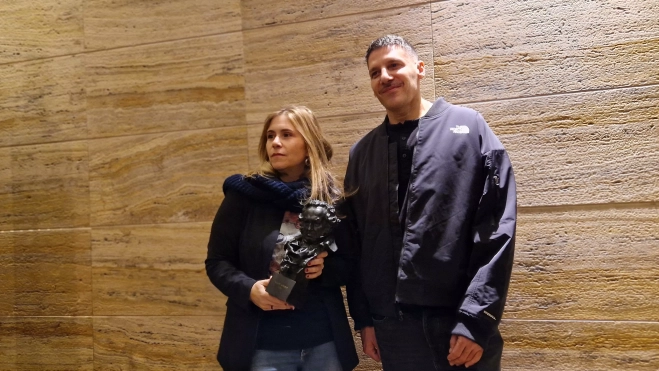 Yasmina Praderas y Andrés Campo. Foto Myriam Martínez