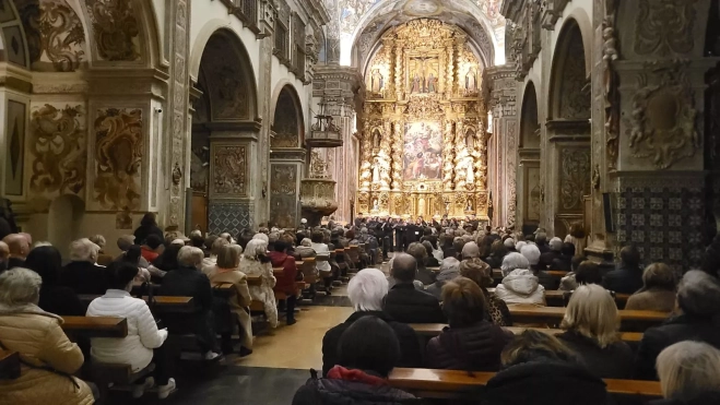 Santo Domingo y San Martín abarrotada