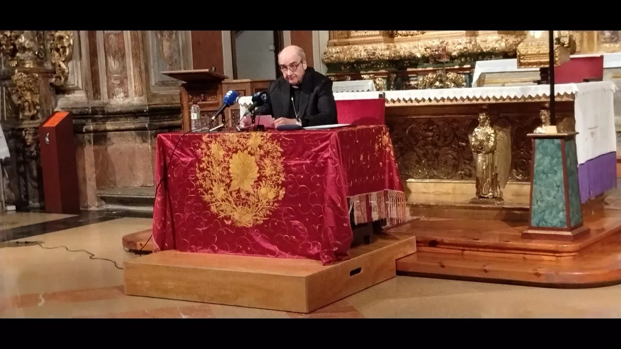 El Padre Pedro invita a los oscenses a vivir la Semana Santa con serenidad y profundidad en la fe