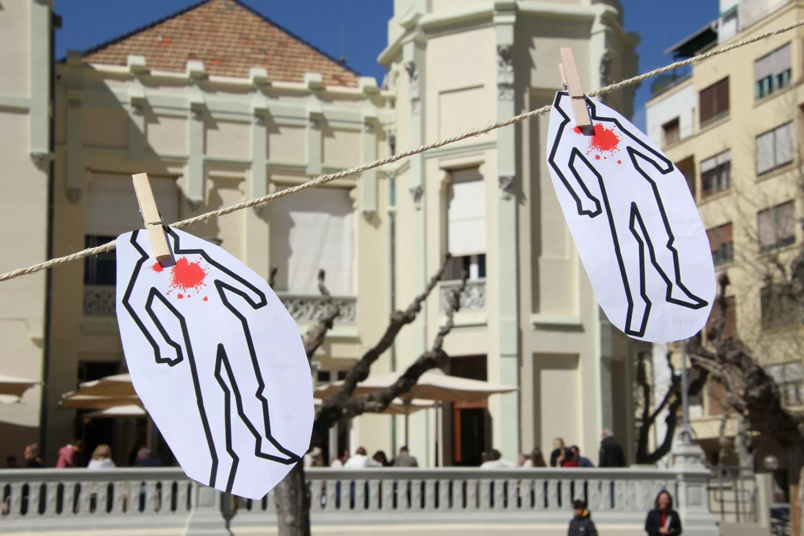 Concentración "No a la guerra" en Huesca. Foto Carlos Neofato