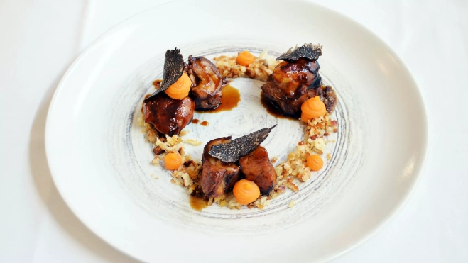 Ternsco no tradicional del restaurante El Origen de Huesca