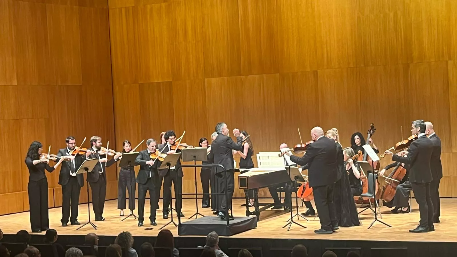 Concierto de la Orquesta Reino de Aragón en el Palacio de Congresos de Huesca. Foto Mercedes Manterola