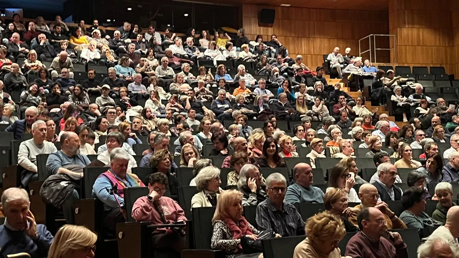 Concierto de la Orquesta Reino de Aragón en el Palacio de Congresos de Huesca. Foto Mercedes Manterola