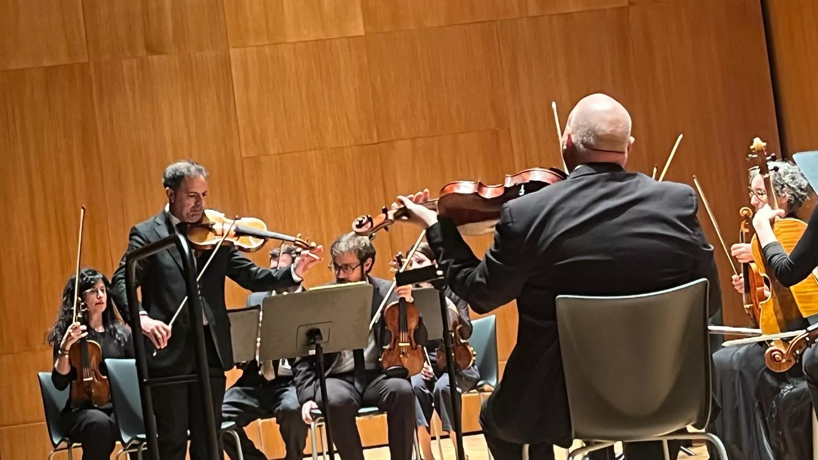 Concierto de la Orquesta Reino de Aragón en el Palacio de Congresos de Huesca. Foto Mercedes Manterola