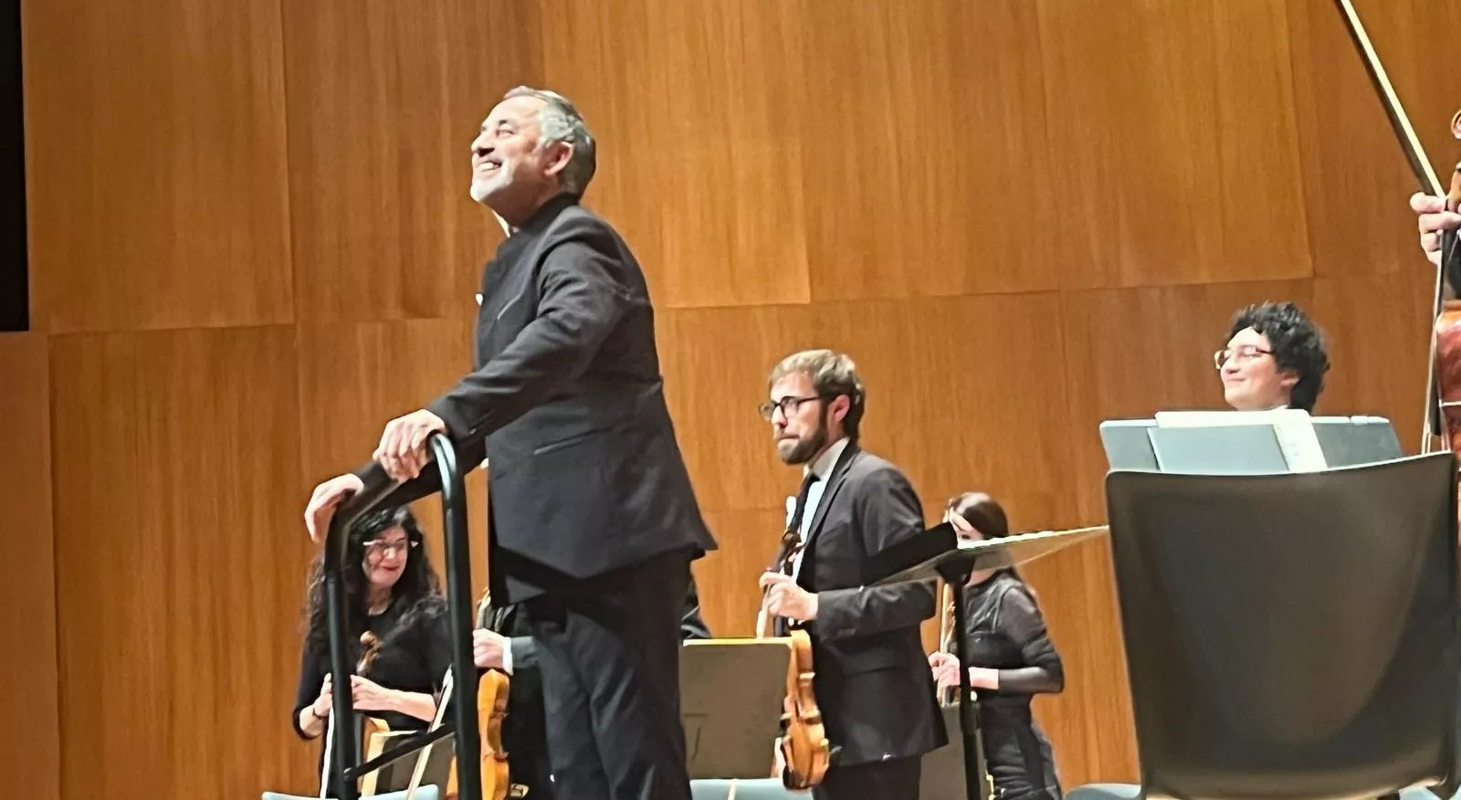 Concierto de la Orquesta Reino de Aragón en el Palacio de Congresos de Huesca. Foto Mercedes Manterola