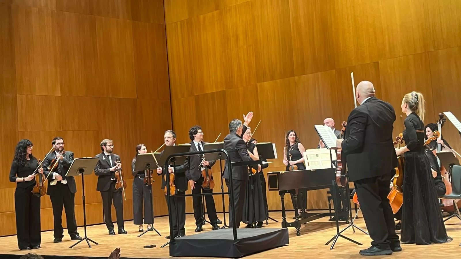 Concierto de la Orquesta Reino de Aragón en el Palacio de Congresos de Huesca. Foto Mercedes Manterola