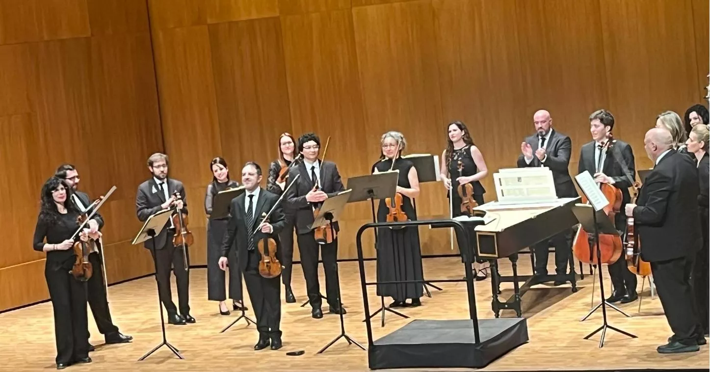 Concierto de la Orquesta Reino de Aragón en el Palacio de Congresos de Huesca. Foto Mercedes Manterola