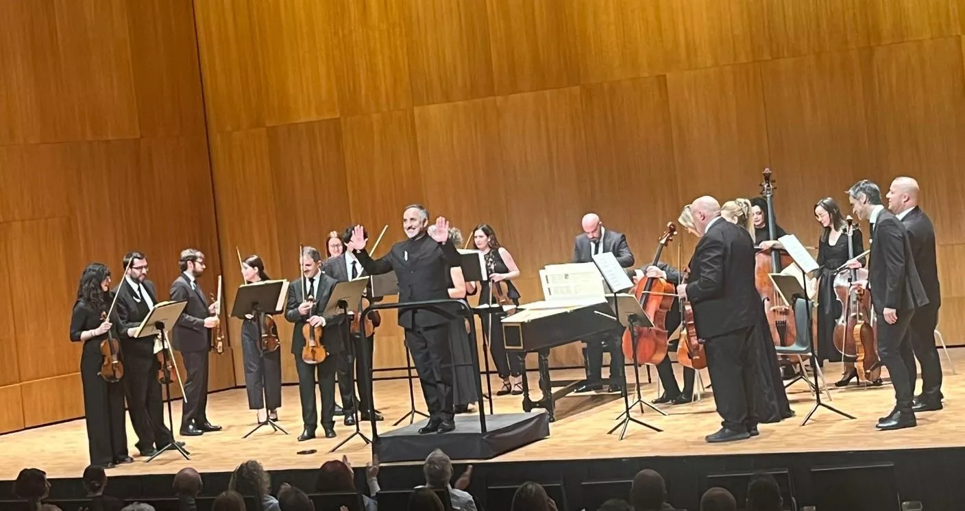 Concierto de la Orquesta Reino de Aragón en el Palacio de Congresos de Huesca. Foto Mercedes Manterola
