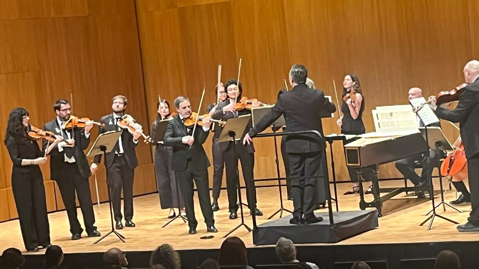 Concierto de la Orquesta Reino de Aragón en el Palacio de Congresos de Huesca. Foto Mercedes Manterola